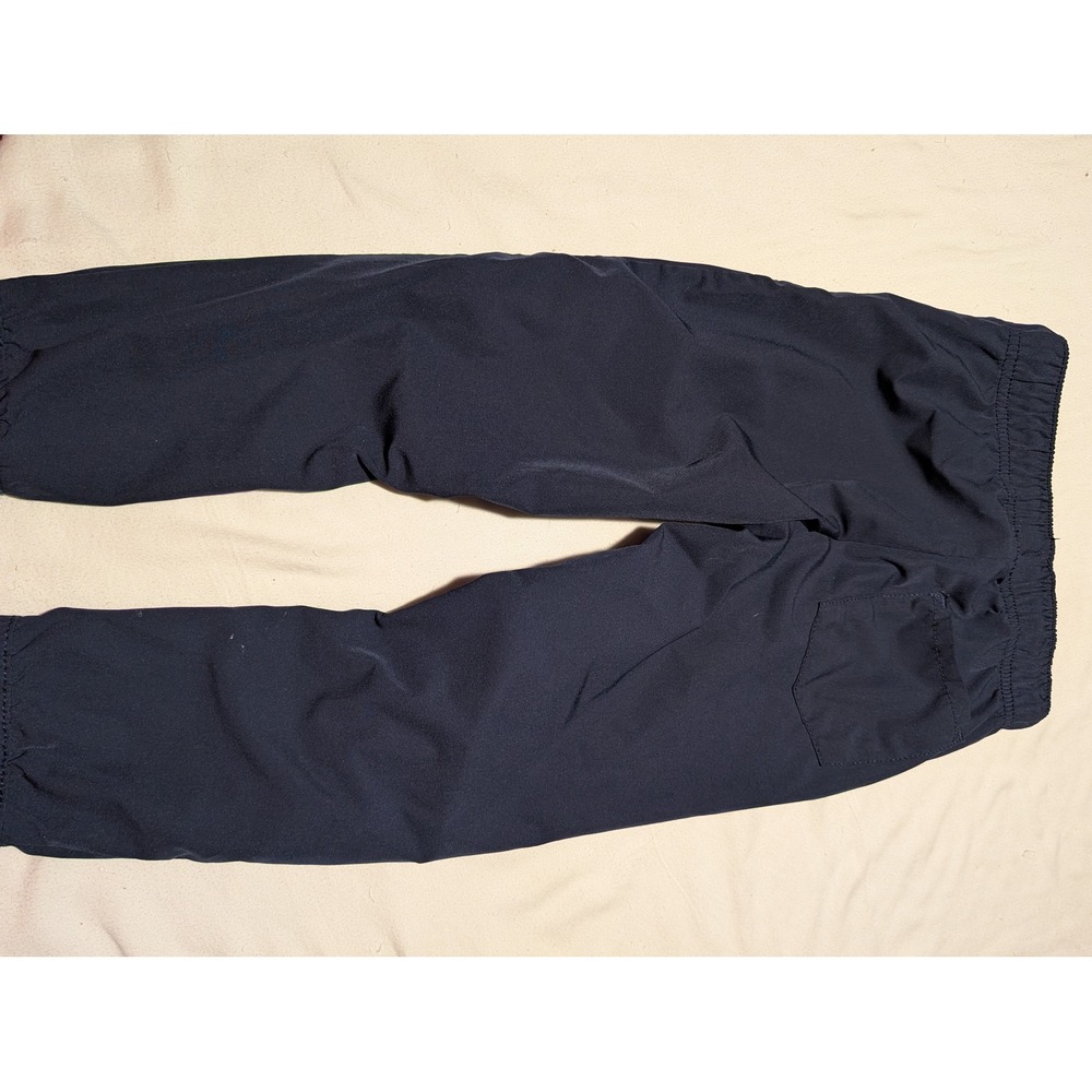 Jumping Beans Boys Navy Blue Active Jogger Pants Size 5 Elastic Waist Stretch - Picture 2 of 4